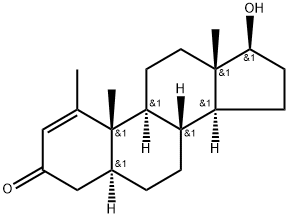 17beta-Hydroxy-1-methyl-5alpha-androst-1-en-3-one(153-00-4)